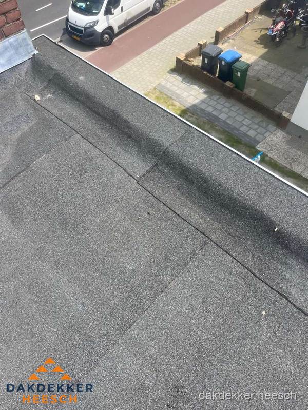 Kosten dakisolatie: plat dak met bitumen dakbedekking in Heesch